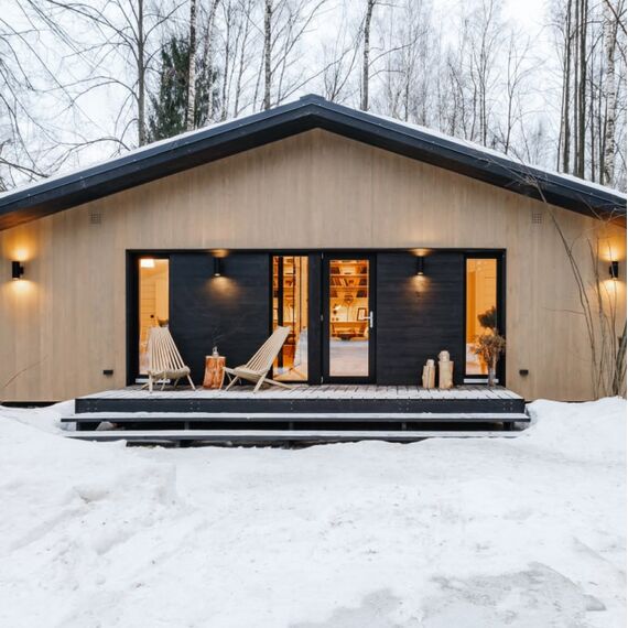 Лестница С4, Длина лестницы: 1500мм, Высота лестницы: 1120мм (6ст), Кол-во ступеней: 6, Цвет: Коричневый, изображение 2