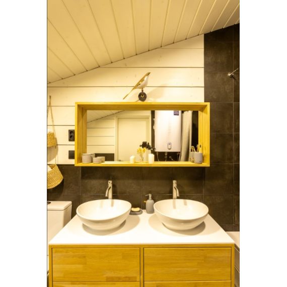 Зеркало-рама DUB, Размер: 1200х570(h)мм, изображение 3