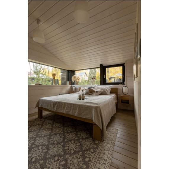 Кровать HARDWOOD, Размер: 1600х2000мм, Цвет: Коричневый Liana, изображение 6