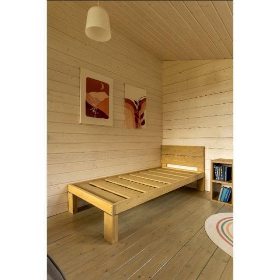 Кровать HARDWOOD, Размер: 1600х2000мм, Цвет: Коричневый Liana, изображение 13