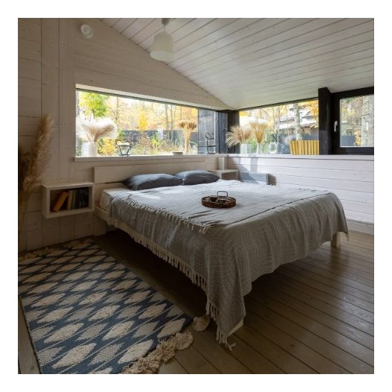 Кровать HARDWOOD, Размер: 1600х2000мм, Цвет: Белый