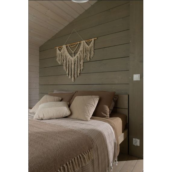 Кровать HARDWOOD, Размер: 1600х2000мм, Цвет: Серый, изображение 3