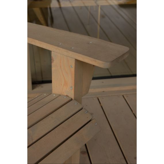 Кресло AdironDack, Цвет: Серый, изображение 5