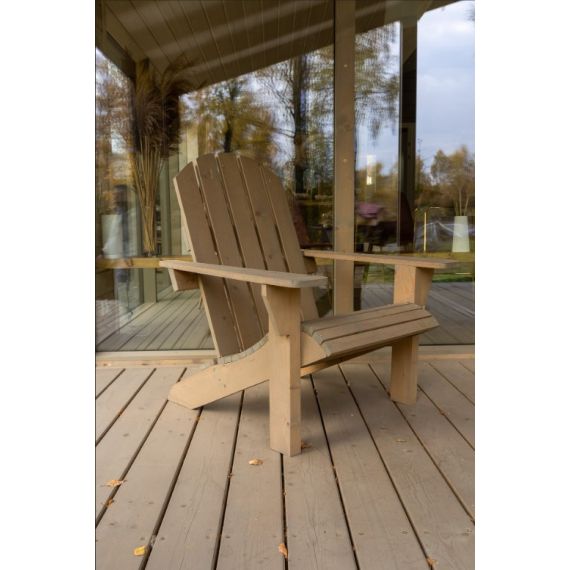 Кресло AdironDack, Цвет: Серый, изображение 2