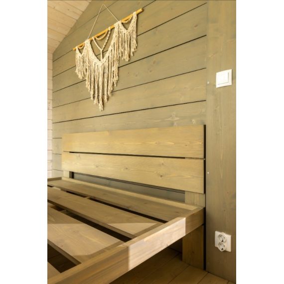 Кровать HARDWOOD, Размер: 1400х2000мм, Цвет: Коричневый Liana, изображение 11