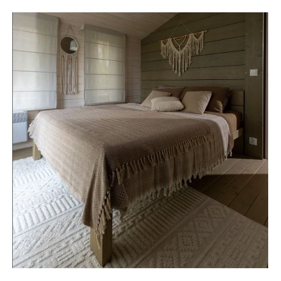 Кровать HARDWOOD, Размер: 900х2000мм, Цвет: Коричневый Liana, изображение 7