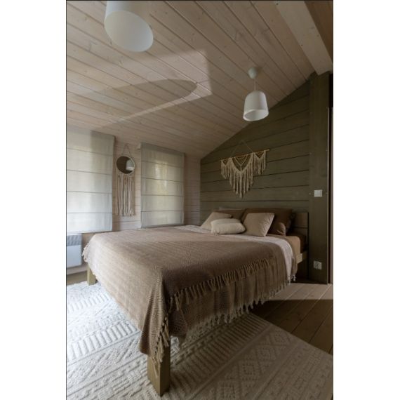 Кровать HARDWOOD, Размер: 1800х2000мм, Цвет: Серый, изображение 2