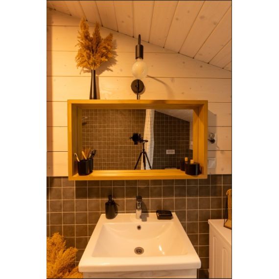 Зеркало-рама, Размер: 500х1200(h)мм, Цвет: Коричневый Liana, изображение 6